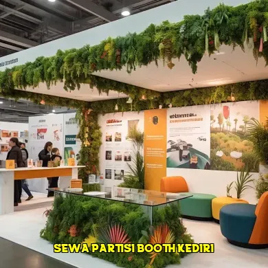 sewa partisi booth kediri